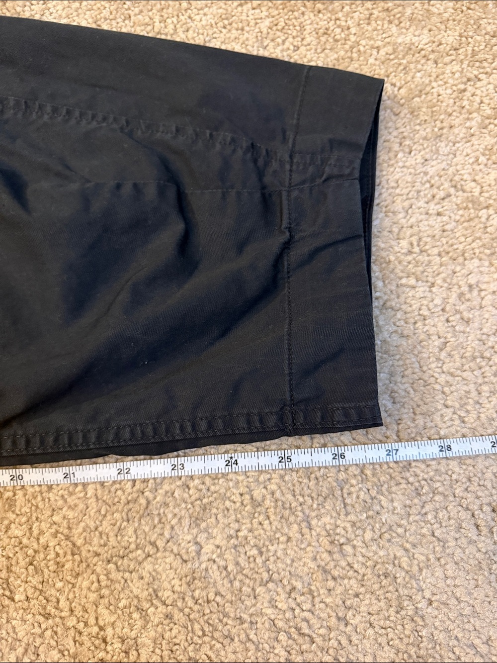 Everlane Women's The Fatigue Barrel Pant Black Slim Cotton Size 8 - Picture 9 of 12